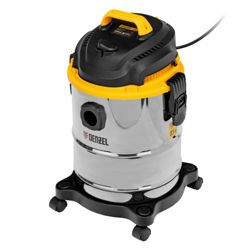 Пылесос строительный SVC15, 1200 Вт, бак 15 л, шланг 2 м Denzel купить в Москве с доставкой по всей России | ProtosMarket.ru