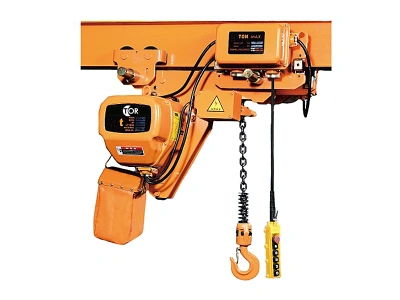 Таль передвижная с уменьшенной строительной высотой  5т 12м 380В электрическая цепная TOR HHBDSL-02