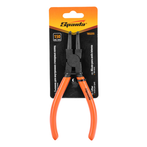 Съемник, 150 мм, для внутренних стопорных колец, изогнутые губки (сжим) Sparta по ценам производителя в Краснодаре с доставкой по всей России