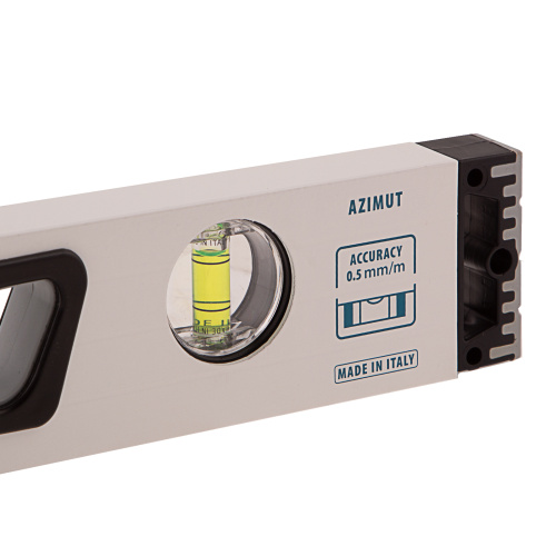 Уровень алюминиевый, 600 мм, усиленный, рукоятки, фрезерованный, 3 глазка, магнитный Gross по ценам производителя в Краснодаре с доставкой по всей России