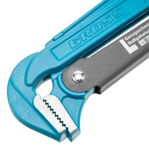 Ключ трубный рычажный 3, №4, цельнокованый, CrV, тип "L" Gross по ценам производителя в Краснодаре с доставкой по всей России