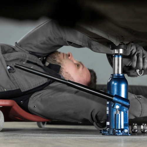 Домкрат гидравлический бутылочный, 6 т, h подъема 207-404 мм, в пластиковом кейсе Stels по ценам производителя в Краснодаре с доставкой по всей России