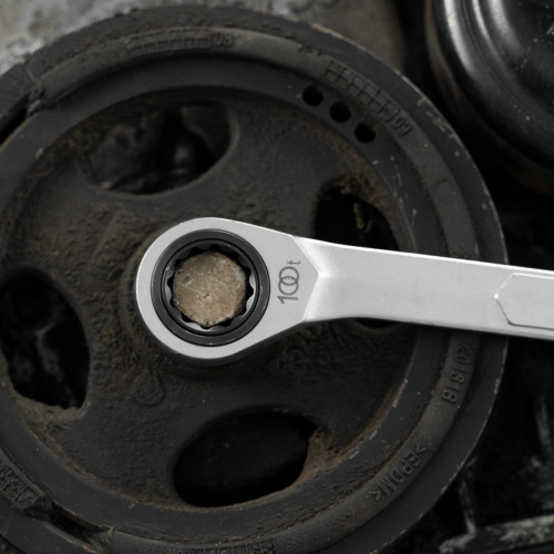 Ключ комбинированный трещоточный, 18 мм, количество зубьев 100 Gross по ценам производителя в Краснодаре с доставкой по всей России