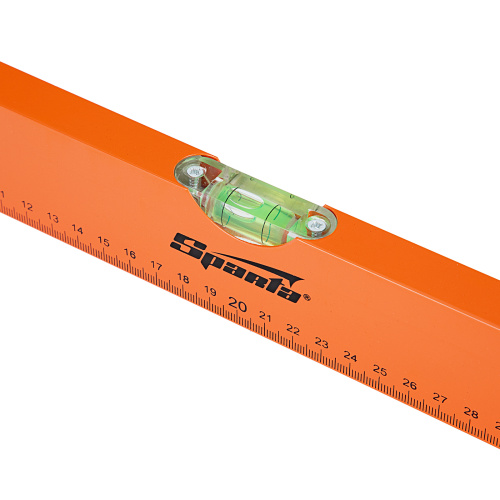 Уровень алюминиевый, 400 мм, 3 глазка, желтый, линейка Sparta по ценам производителя в Краснодаре с доставкой по всей России