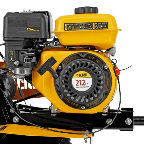 Мотоблок DPT-370S, 7 л.с., ремен.сцеп, фрез 3х4, ШОМ, передачи 3В/1Н Denzel по ценам производителя в Краснодаре с доставкой по всей России