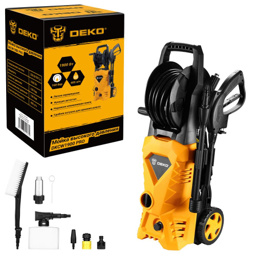 Мойка высокого давления DEKO DKCW1900 PRO по ценам производителя в Краснодаре с доставкой по всей России