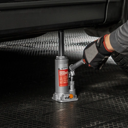 Домкрат гидравлический бутылочный, 2 т, h подъема 181-345 мм, в пластиковом кейсе Matrix по ценам производителя в Краснодаре с доставкой по всей России