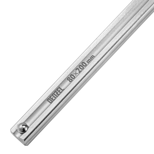 Струбцина F-образная, 80x200мм, кованая Denzel по ценам производителя в Краснодаре с доставкой по всей России