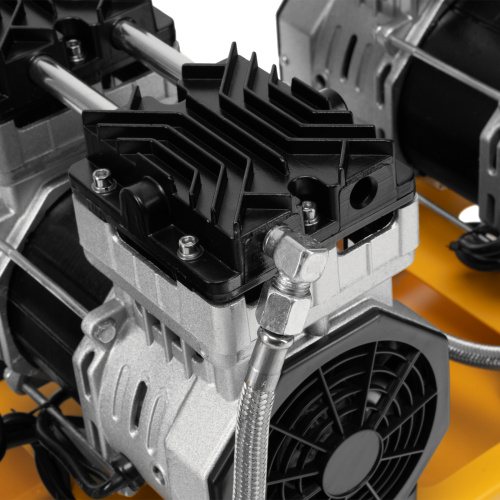 Компрессор безмасляный, малошумный DLS 1500/50, 1500 ВТ, 2x750, 50 л, 260 л/мин Denzel по ценам производителя в Краснодаре с доставкой по всей России