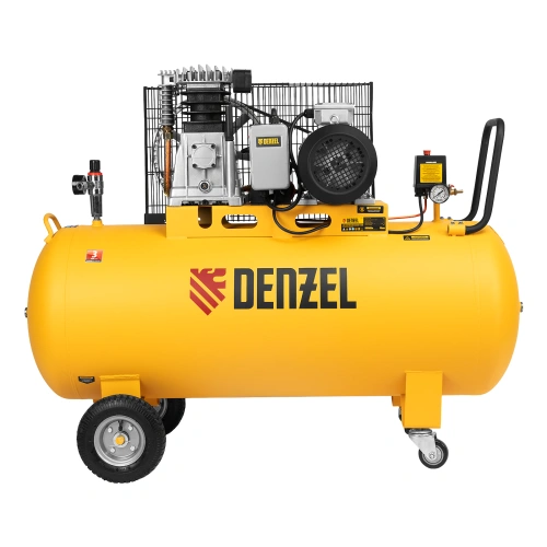 Компрессор воздушный BCI3000-T/200, ременный привод , 3.0 кВт, 200 литров, 530 л/мин Denzel по ценам производителя в Краснодаре с доставкой по всей России