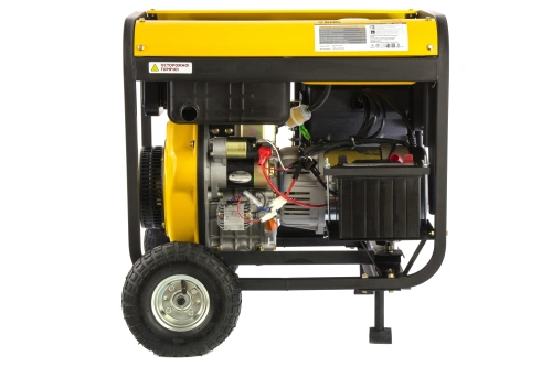 Генератор дизельный DD6300Е, 5.0 кВт, 220 В/50 Гц, 15 л, электростартер Denzel по ценам производителя в Краснодаре с доставкой по всей России