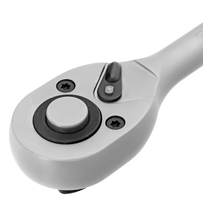 Ключ-трещотка 1/2", 45 зубьев, с быстрым сбросом, матовый хром Сибртех по ценам производителя в Краснодаре с доставкой по всей России