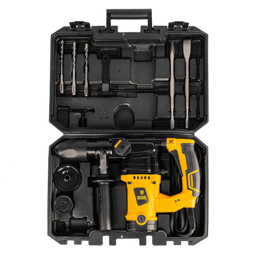 Перфоратор электрический RHV-1100-26, SDS-plus, 1100 Вт, 4 Дж, 3 режима Denzel по ценам производителя в Краснодаре с доставкой по всей России