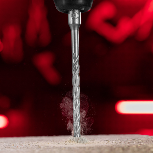 Бур по бетону, 6 x 160 мм, SDS Plus c крестовой пластиной Matrix по ценам производителя в Краснодаре с доставкой по всей России