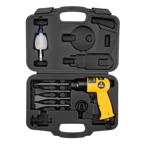 Пневматический молоток НР4500 + набор насадок, 113 л/мин, 4500 уд/мин Denzel по ценам производителя в Краснодаре с доставкой по всей России