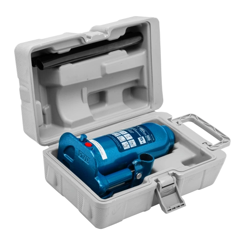 Домкрат гидравлический бутылочный, 5 т, h подъема 207-404 мм, в пластиковом кейсе Stels по ценам производителя в Краснодаре с доставкой по всей России