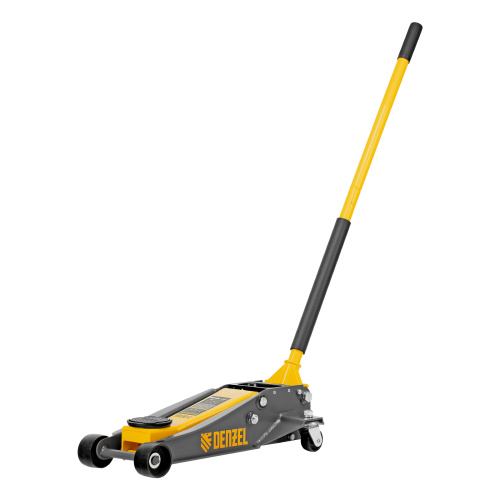 Домкрат гидравлический подкатной, 3 т, 125-470 мм, быстрый подъем, проф. Denzel по ценам производителя в Краснодаре с доставкой по всей России