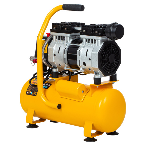 Компрессор DLS650/10 безмаслянный малошумный 650 Вт, 120 л/мин, ресивер 10 л Denzel по ценам производителя в Краснодаре с доставкой по всей России