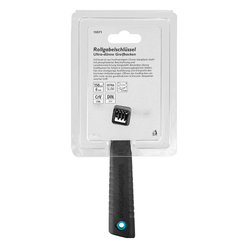 Ключ разводной, 150 мм, CrV, ультратонкие губки Gross по ценам производителя в Краснодаре с доставкой по всей России