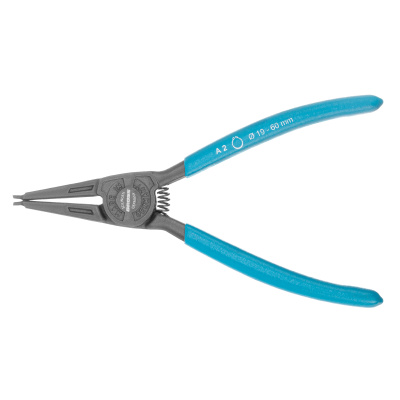 Съемник, 175 мм, для внешних стопорных колец (19-60 мм) прямые губки (разжим) Gross по ценам производителя в Краснодаре с доставкой по всей России