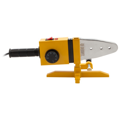 Аппарат для сварки пластиковых труб DWP-1500, 1500 Вт, 260-300 град, комплект насадок, 20-63 мм Denzel по ценам производителя в Краснодаре с доставкой по всей России