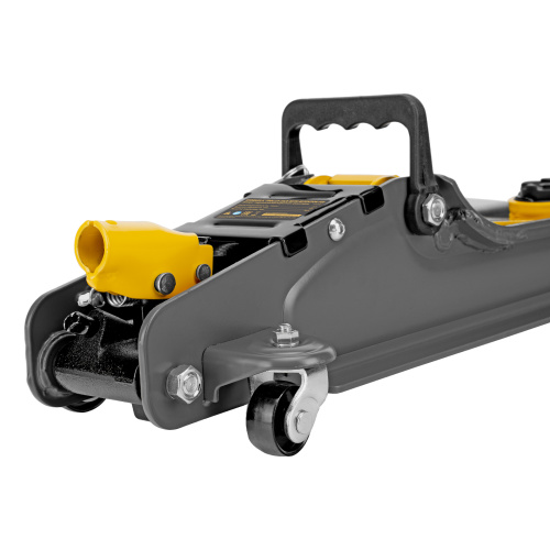 Домкрат гидравлический подкатной с фиксатором, 2,5 т, 85-385 мм Denzel по ценам производителя в Краснодаре с доставкой по всей России