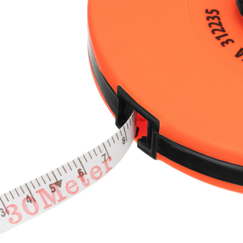 Рулетка геодезическая, 30 м х 12,5 мм, лента ПВХ, закрытый круглый корпус Sparta по ценам производителя в Краснодаре с доставкой по всей России