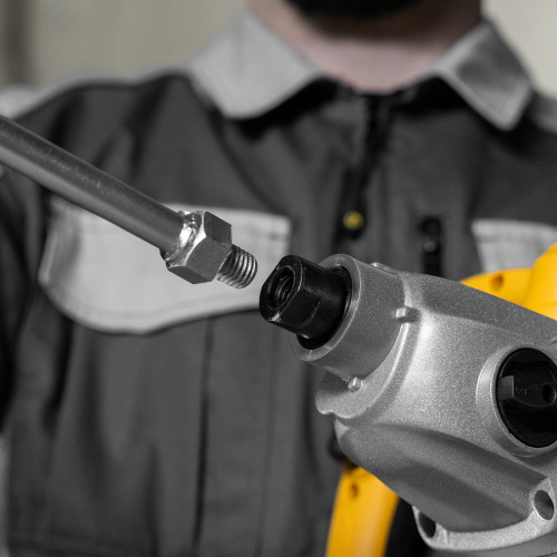 Насадка для миксера, для легких растворов, 160 х 590 мм, оцинкованная, хвостовик резьба М14 Сибртех по ценам производителя в Краснодаре с доставкой по всей России