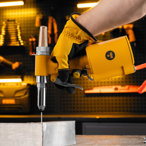 Пневматический заклепочник PR4, 2,4-4,8 мм Denzel по ценам производителя в Краснодаре с доставкой по всей России