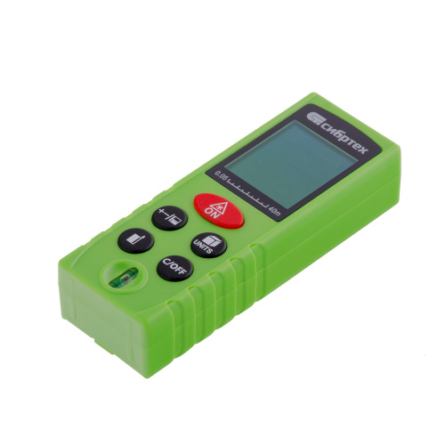 Лазерный дальномер PM-40,40 м,с пузырьковым уровнем Сибртех по ценам производителя в Краснодаре с доставкой по всей России