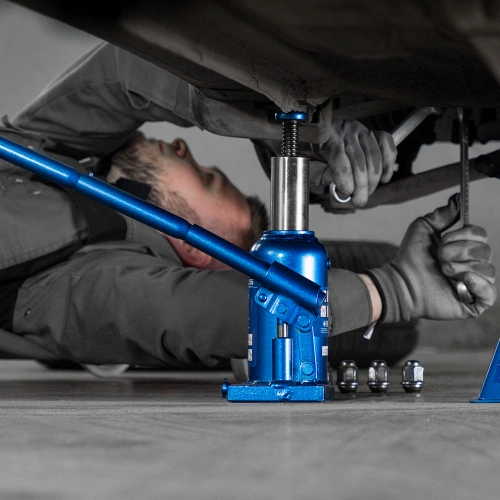 Домкрат гидравлический бутылочный телескопический, 6 т, H подъема 170-420 мм Stels по ценам производителя в Краснодаре с доставкой по всей России