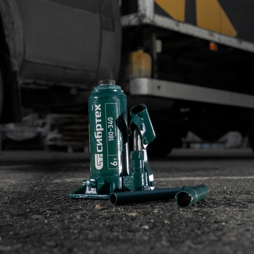 Домкрат гидравлический бутылочный, 6 т, 180-340 мм Сибртех по ценам производителя в Краснодаре с доставкой по всей России