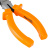 Длинногубцы изогнутые Classic, 160 мм, шлифованные, пластмассовые рукоятки Sparta по ценам производителя в Краснодаре с доставкой по всей России