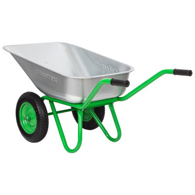 Тачка садово-строительная 2-х колесная, грузоподъемность 230 кг, объем 90 л Сибртех по ценам производителя в Краснодаре с доставкой по всей России
