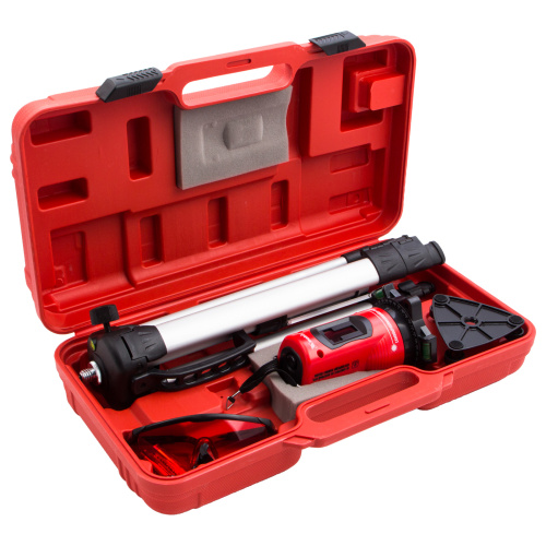 Лазерный уровень самовыравнивающийся, 150 мм, штатив 1150 мм, набор в пластиковом кейсе Matrix по ценам производителя в Краснодаре с доставкой по всей России