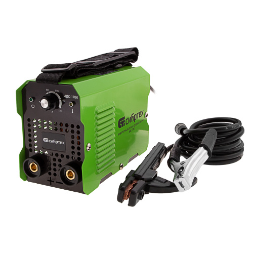 Инверторный аппарат дуговой сварки ИДС-170K, 170 А, ПВ 80%, диаметр электрода 1,6-3,2 мм Сибртех по ценам производителя в Краснодаре с доставкой по всей России