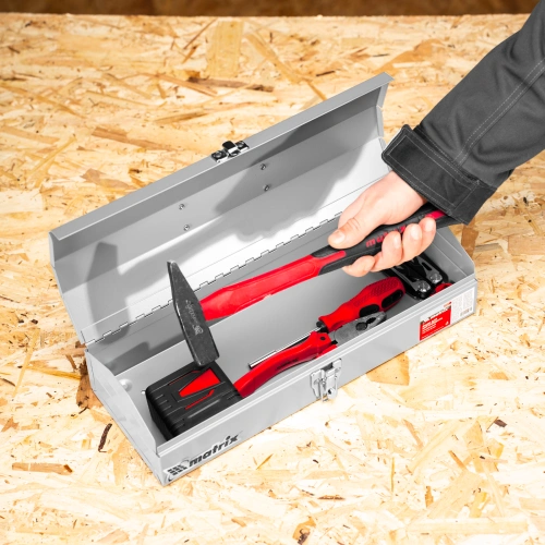 Ящик для инструмента, 410 х 154 х 95 мм, металлический Matrix по ценам производителя в Краснодаре с доставкой по всей России