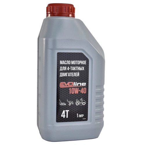 Масло моторное EVOline для 4-х тактных двигателей, полусинтетическое, SAE 10W-40 API SJ/CF, 1 л по ценам производителя в Краснодаре с доставкой по всей России