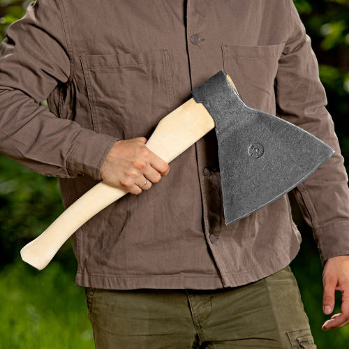 Топор кованый в сборе "Мясоруб", 2460/2870 г, 500 мм, по ценам производителя в Краснодаре с доставкой по всей России