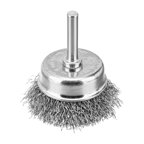 Набор щеток для дрели, 1 Плоская 50мм, 2 Чашки 25-50мм, шпилька, нерж. вит. проволока Denzel по ценам производителя в Краснодаре с доставкой по всей России