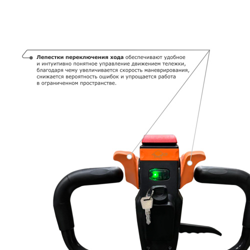 Самоходная тележка с гидравлическим подъемом вил PROLIFT M2 ST15L по ценам производителя в Краснодаре с доставкой по всей России