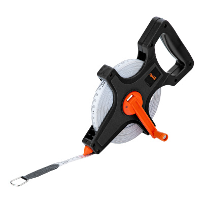 Рулетка геодезическая, 50 м х 12,5 мм, лента ПВХ, открытый корпус Sparta по ценам производителя в Краснодаре с доставкой по всей России