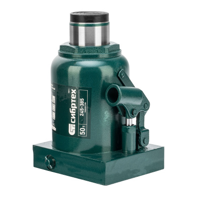 Домкрат гидравлический бутылочный, 50 т, 245-385 мм Сибртех по ценам производителя в Краснодаре с доставкой по всей России