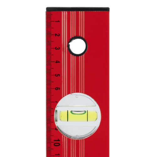 Уровень алюминиевый, 1000 мм, 3 глазка, красный, линейка Matrix по ценам производителя в Краснодаре с доставкой по всей России