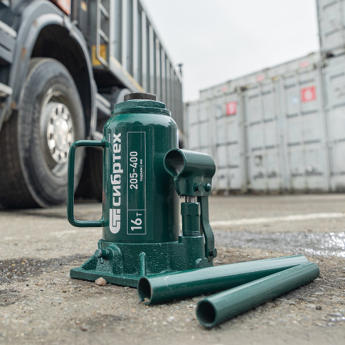 Домкрат гидравлический бутылочный, 16 т, 205-400 мм Сибртех по ценам производителя в Краснодаре с доставкой по всей России