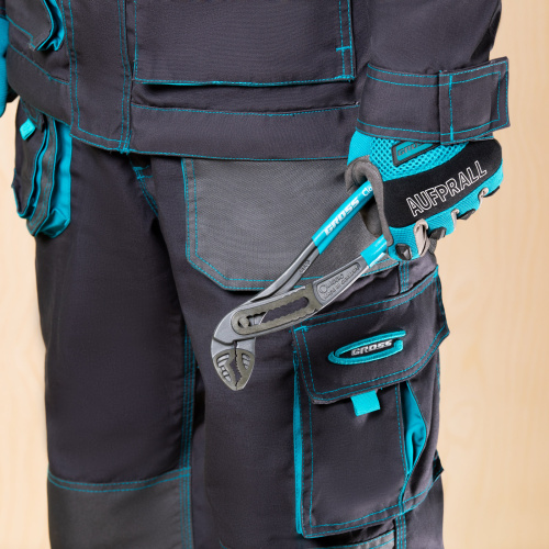 Клещи переставные, обливные рукоятки, хром-ванадий, 240 мм Gross по ценам производителя в Краснодаре с доставкой по всей России