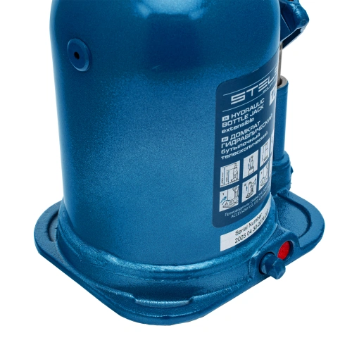 Домкрат гидравлический бутылочный телескопический, 10 т, подъем 180-430 мм Stels купить в Москве с доставкой по всей России | ProtosMarket.ru