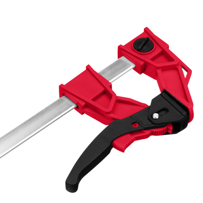 Струбцина реечная быстрозажимная, усиленная, пластиковый корпус рычажно-храповой механизм, 500 х 100 х 661 мм, штанга 5 х 22 мм Matrix по ценам производителя в Краснодаре с доставкой по всей России