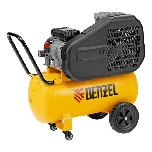 Компрессор воздушный рем. привод BCI 2100/50, 2,1 кВт, 50 литров, 400 л/мин Denzel по ценам производителя в Краснодаре с доставкой по всей России