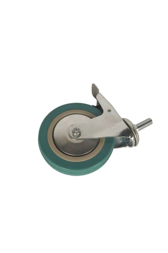 Колесо аппаратное поворотное SCtgb 55 125 мм с болтом и тормозом (N) по ценам производителя в Краснодаре с доставкой по всей России